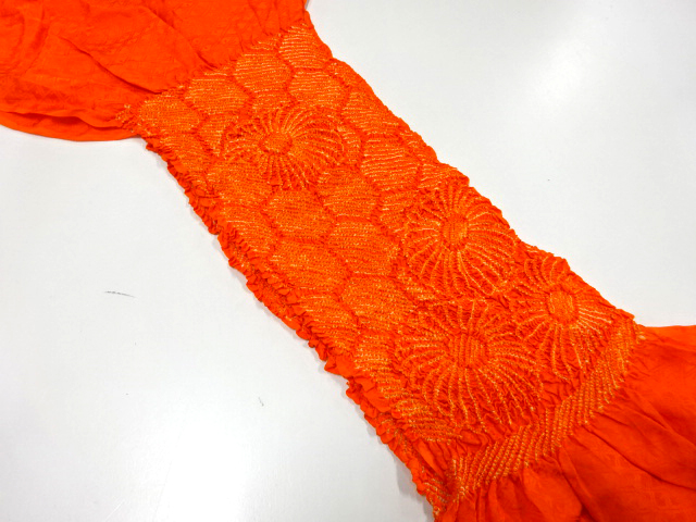 リサイクル　絞り帯揚げ